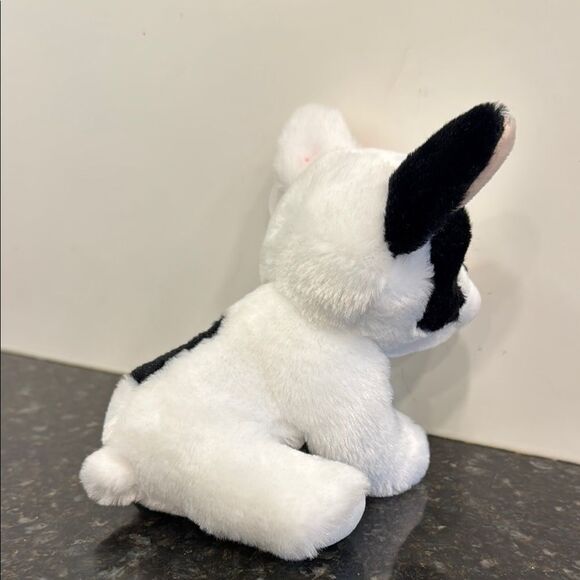 TY Beanie Baby 7” MARCEL French Bulldog Plush Stuffed Animal Toy MWMT Heart Tags - Picture 5 of 10
